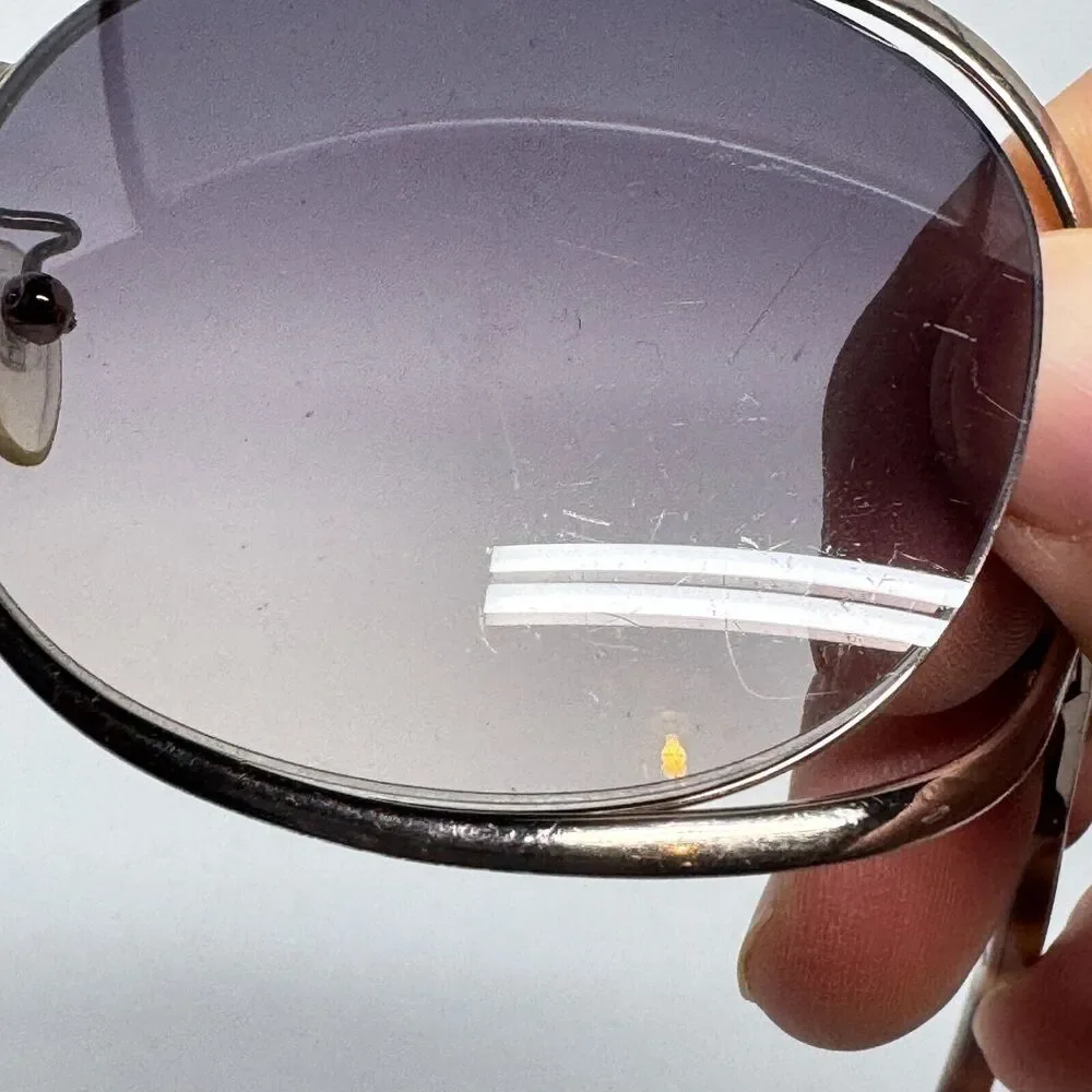 B&L RayBan Bausch‎ & Lomb Gray Spinal Tap Square Wrap W2660 Lens Frame H15574